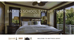 Desktop Screenshot of mattress-depot-south-florida.com